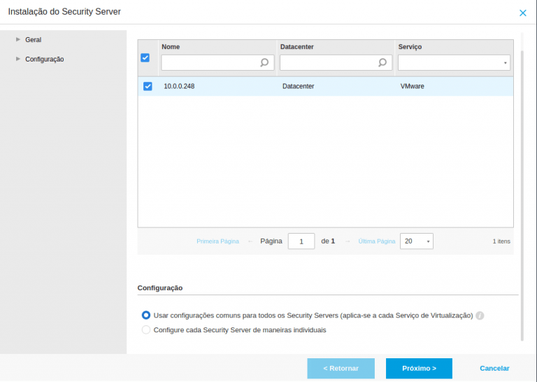 Instalando o BitDefender Security Server Virtual Appliance (SVA ...