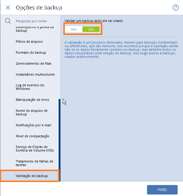 Validacao backup tela 2