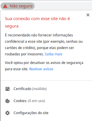 Verificando certificado digital no Gmail