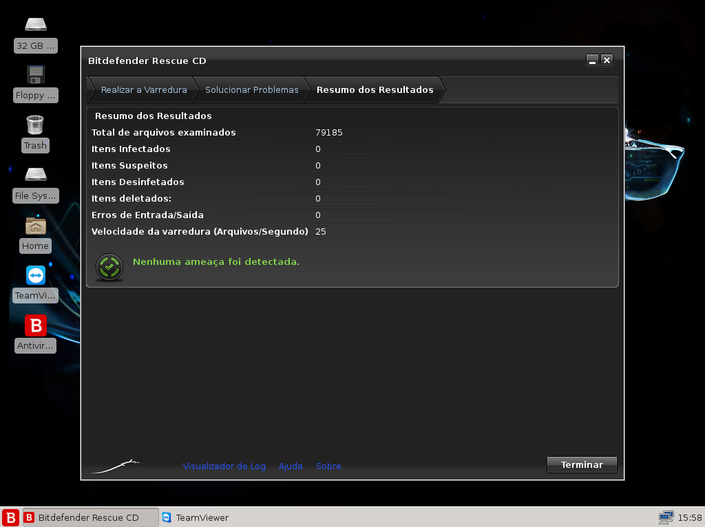Bitdefender rescue cd - methodlomi